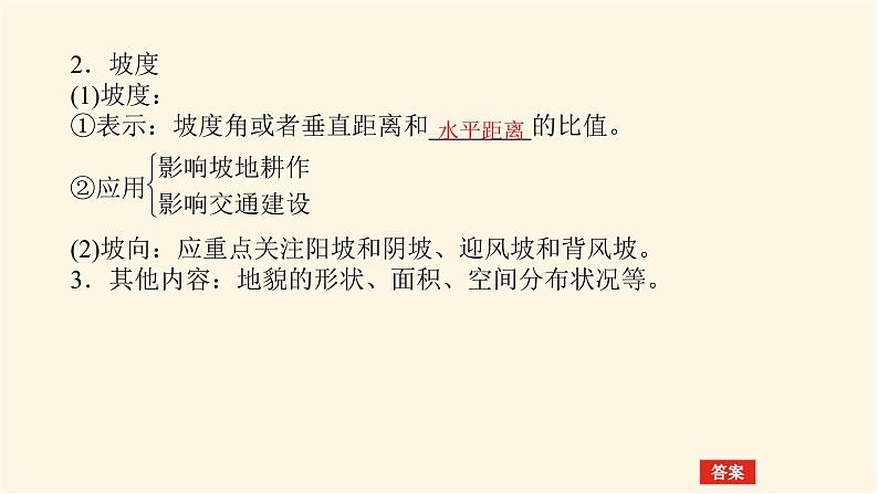人教版高中地理必修第一册4.2地貌的观察课件第7页
