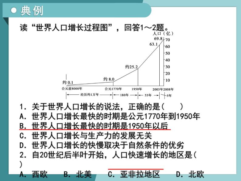 1.1人口的增长模式及地区分布-2022-2023学年高中同步精品课件（中图版必修2）06