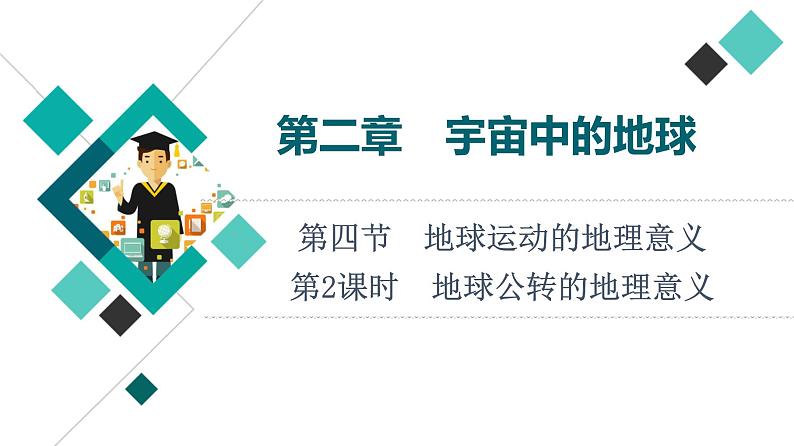 中图版高考地理一轮总复习第2章第4节第2课时地球公转的地理意义课件01