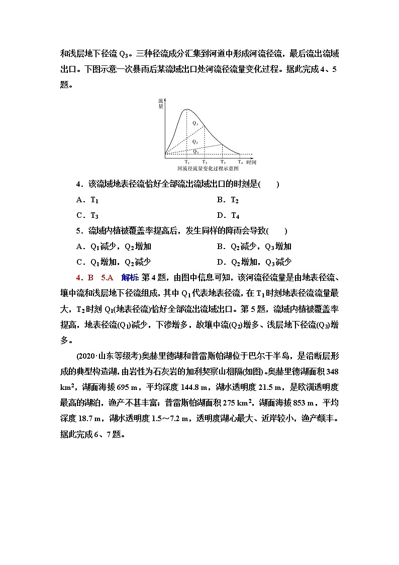 人教版高考地理一轮总复习课时质量评价13含答案第2页