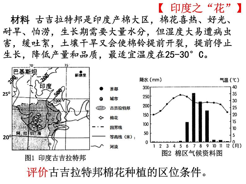 南亚的农业-印度棉花 课件第8页