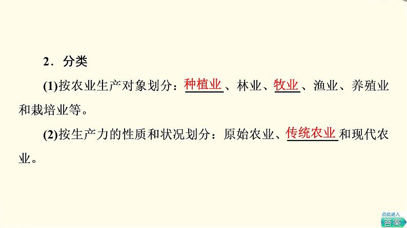 中图版高中地理必修第二册第3章第1节农业区位因素课件第5页