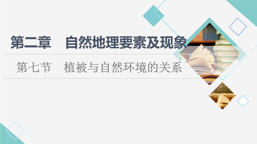 中圖版高中地理必修第一冊(cè)第2章第7節(jié)植被與自然環(huán)境的關(guān)系課件第1頁(yè)