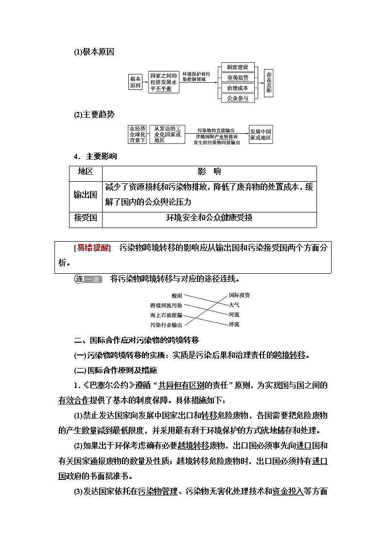湘教版高中地理选择性必修3第3章第3节污染物跨境转移与环境安全课件+学案+练习含答案02