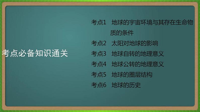 第二单元 行星地球(地理)新高考版-高考二轮复习课件05
