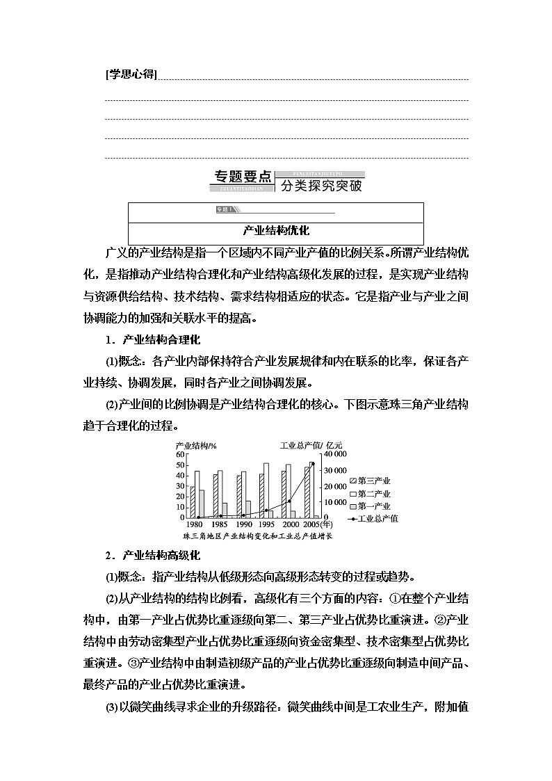 湘教版高中地理选择性必修2第2章章末总结探究课学案第2页