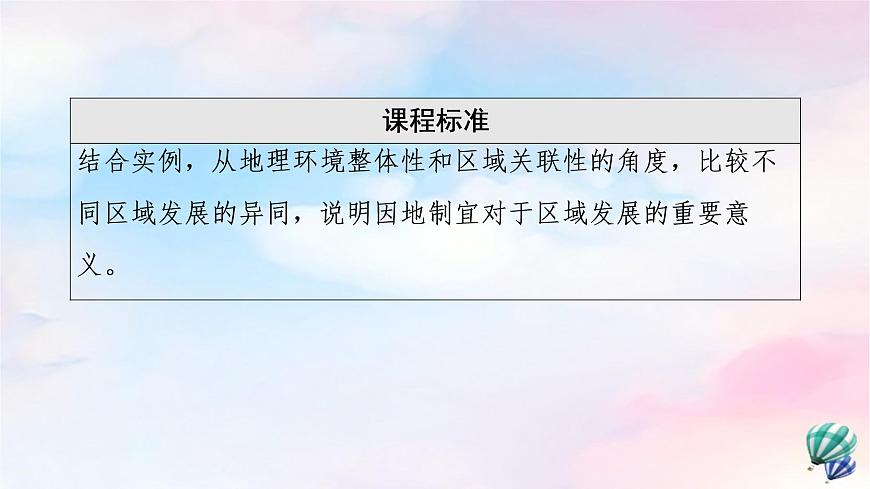 魯教版高中地理選擇性必修2第1單元第2節(jié)比較區(qū)域發(fā)展的異同課件第2頁