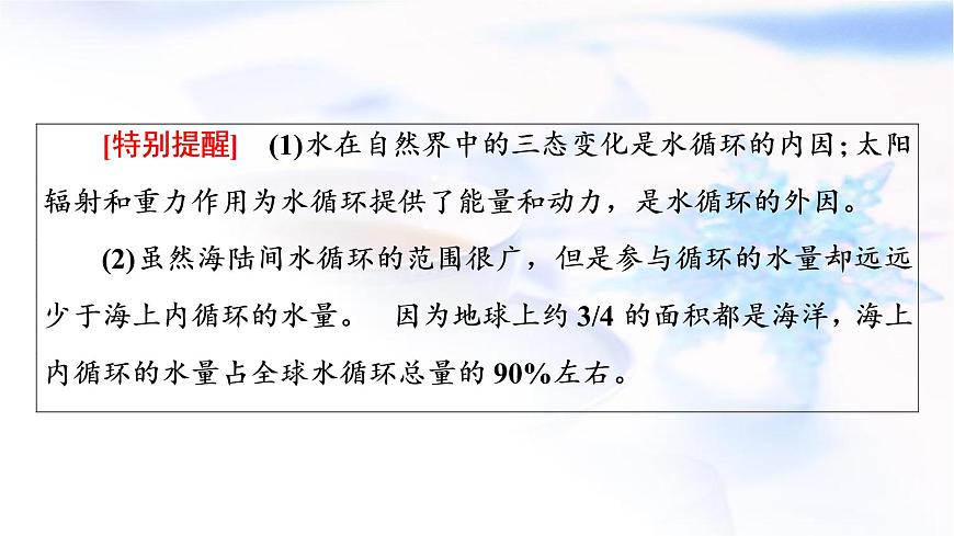 人教版高中地理必修第一冊第3章第1節(jié)水循環(huán)課件第8頁