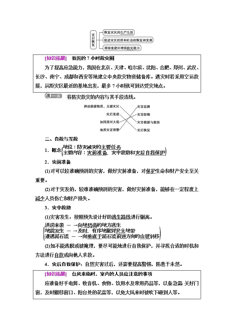 人教版高中地理必修第一册第6章第3节防灾减灾课件+学案+练习含答案02