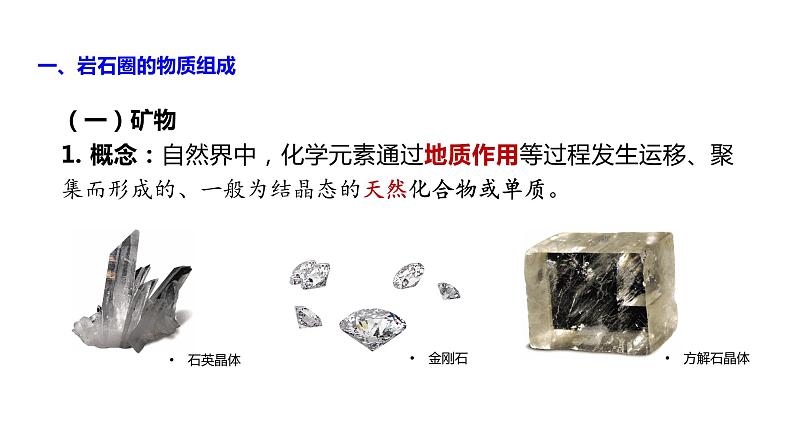 2.1 岩石圈物质循环 课件第3页
