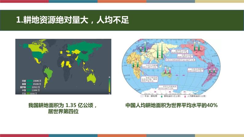 2.1耕地资源与国家粮食安全 课件+练习-高二地理（湘教版2019选择性必修3） (1)08