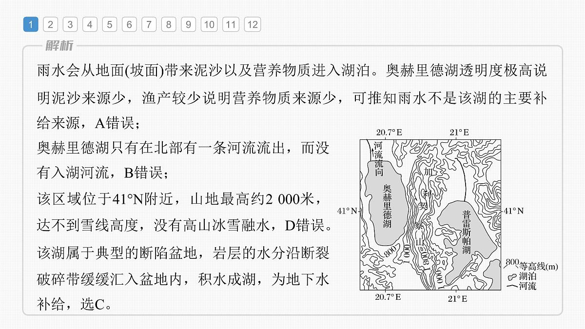 2023年高考地理一轮复习(新人教版) 第1部分 第4章 真题专练第4页