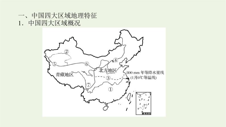 统考版2022届高考地理一轮复习第42讲中国地理分区课件+学案07