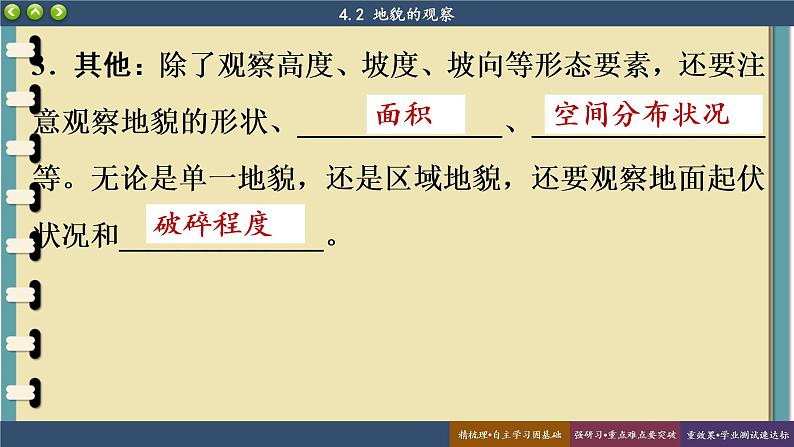 4.2 地貌的观察 课件 人教版高中地理必修一06