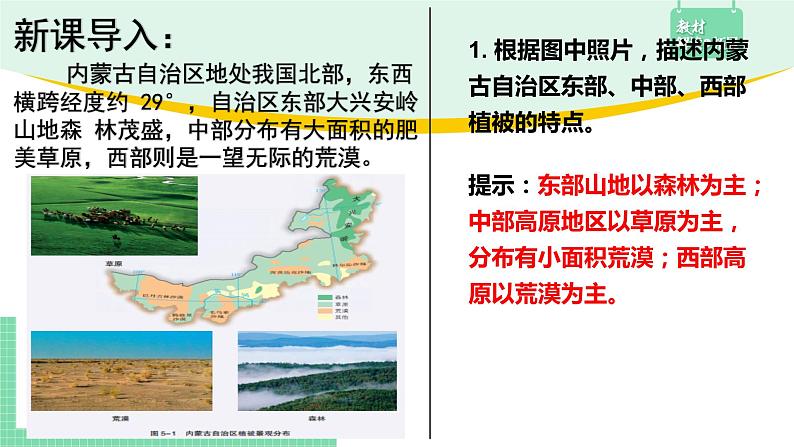 高中地理必修第一册(湘教版)拓展课件5-1 主要植被与自然环境第6页