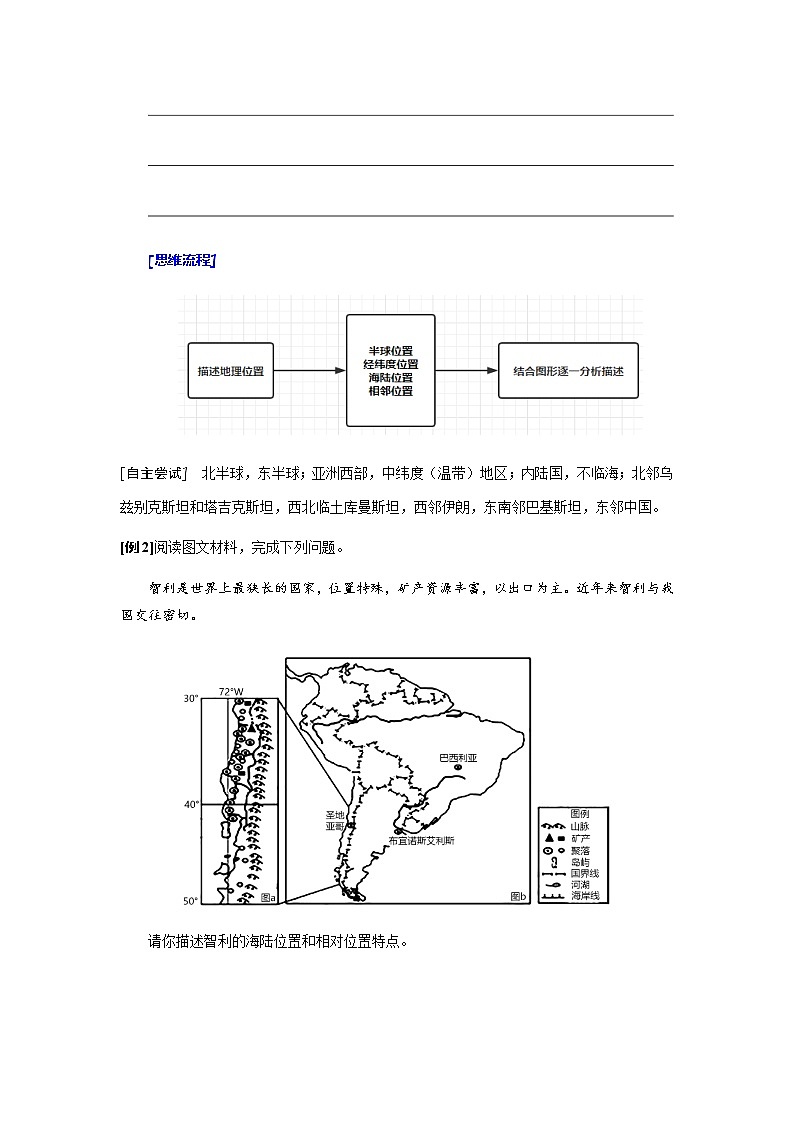 答题模板01 地理位置特征类-备战2022高考地理常见答题模板及对点训练03