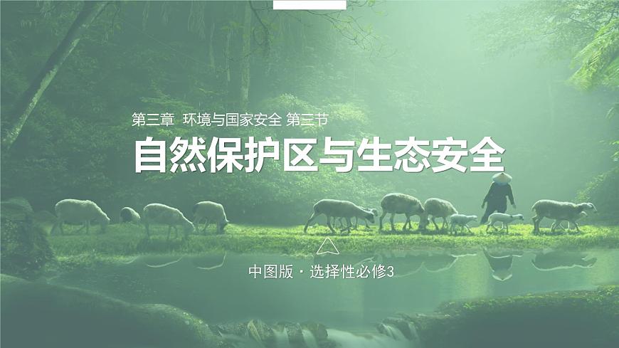 3.3自然保護(hù)區(qū)與生態(tài)安全課件PPT第1頁