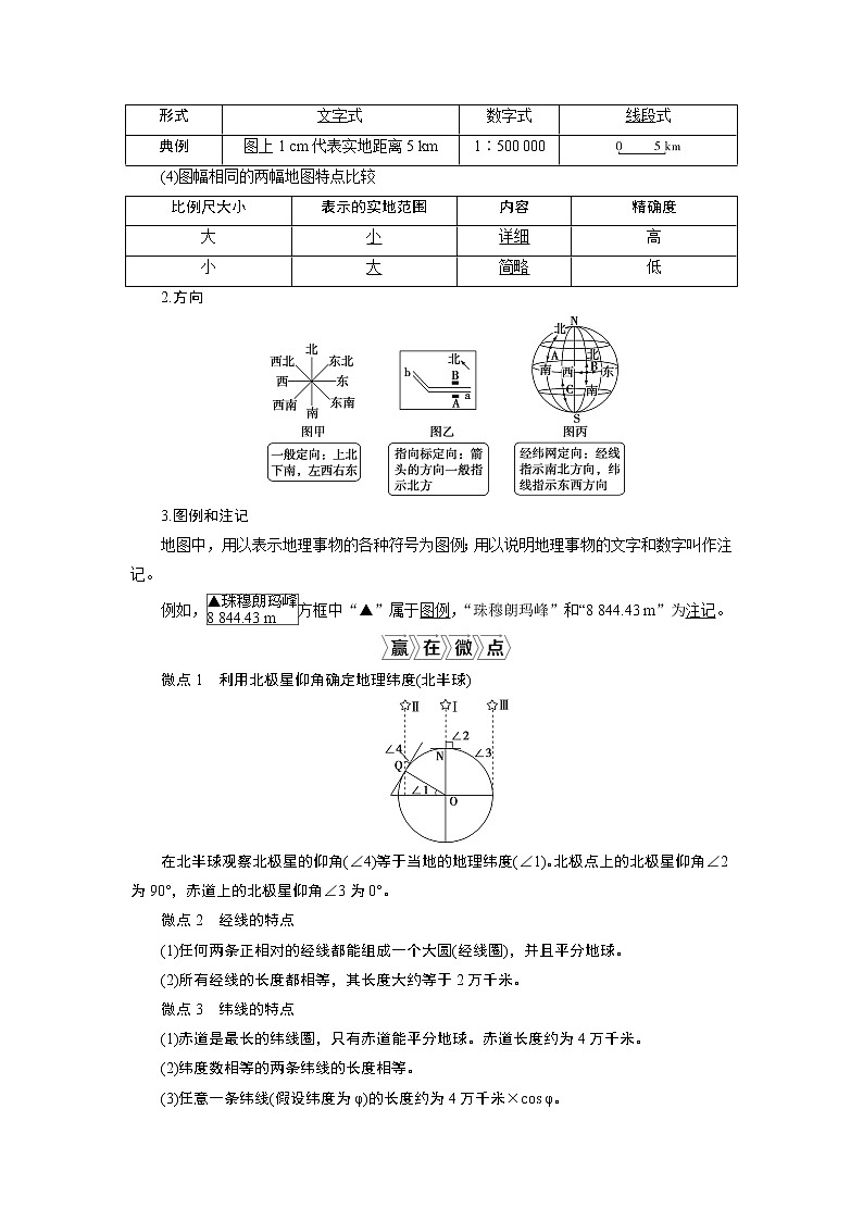 新高中地理高考2021年高考地理一轮复习 第1讲 地球与地图 试卷03