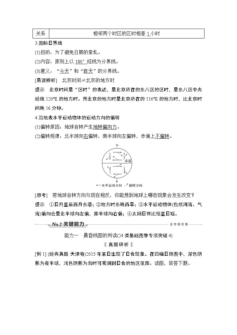 新高中地理高考第5講　地球的自轉(zhuǎn)及其地理意義第3頁