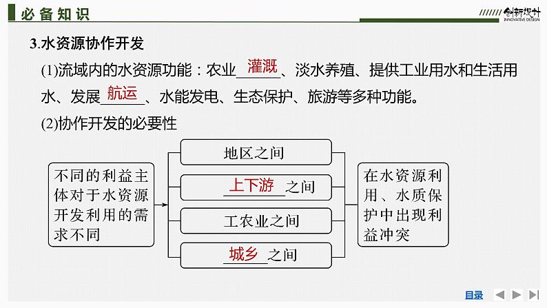 新高中地理高考第40讲 流域内协调发展课件PPT练习题第7页