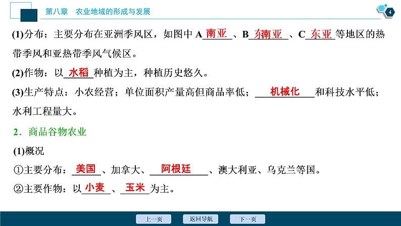 新高中地理高考新高考地理一轮复习 第20讲 农业地域类型 课件PPT第5页
