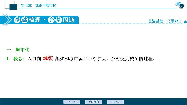 新高中地理高考新高考地理一轮复习 第18讲 城 市 化 课件PPT04