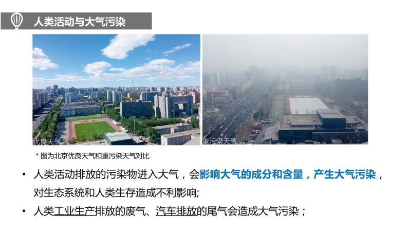 2022-2023学年高中人教版地理必修一2.1 大气的组成和垂直分层课件PPT07