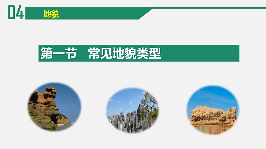 2022-2023學(xué)年高中人教版地理必修一4.1 常見地貌類型課件第1頁