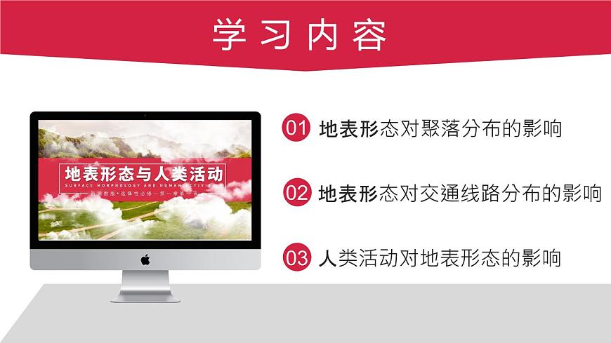 湘教版（2019）選擇性必修1：2.3《地表形態(tài)與人類活動》課件第4頁