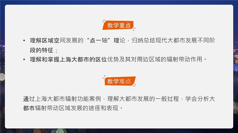 湘教版(2019)选择性必修2:2.1《大都市的辐射功能——以我国上海为例》课件第7页