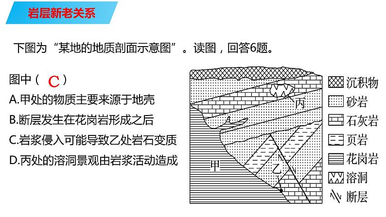 089地壳物质循环2023届高三地理一轮总复习第五部分自然地理之地表形态课件PPT第7页