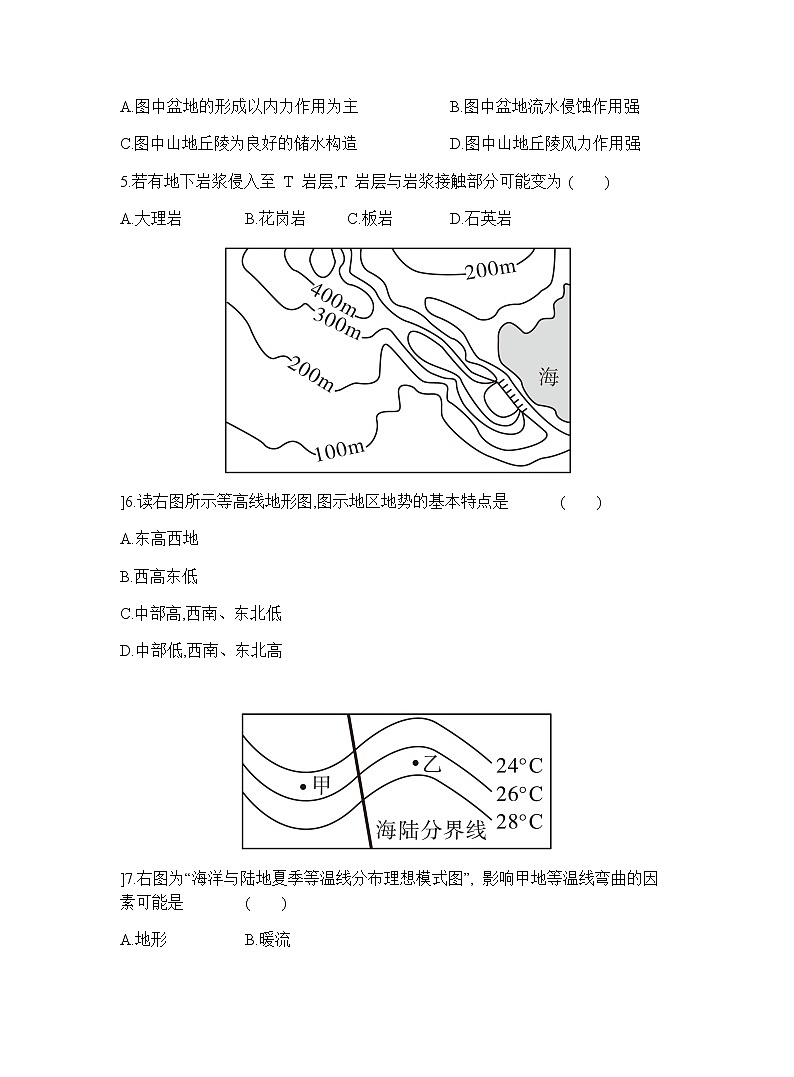 2020-2021學年廣東省普通高中學業(yè)水平測試地理模擬測試題（五） 解析版第2頁