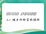 2.1城乡内部空间结构 课件