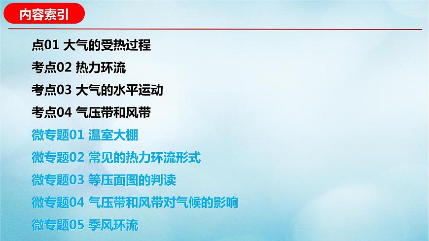 2023屆高考地理二輪復(fù)習(xí)專題03大氣運(yùn)動規(guī)律課件第2頁