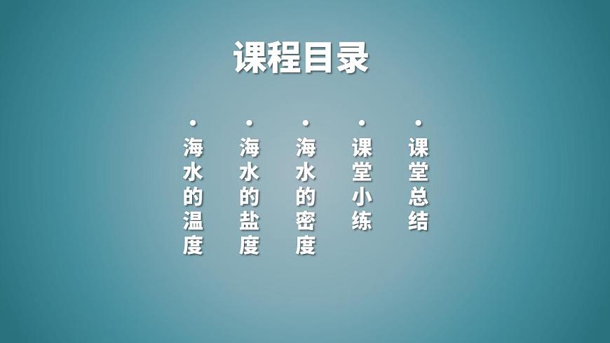 3.2海水的性質(zhì)（教學(xué)課件）高一地理同步備課系列（人教版2019必修第一冊）第2頁