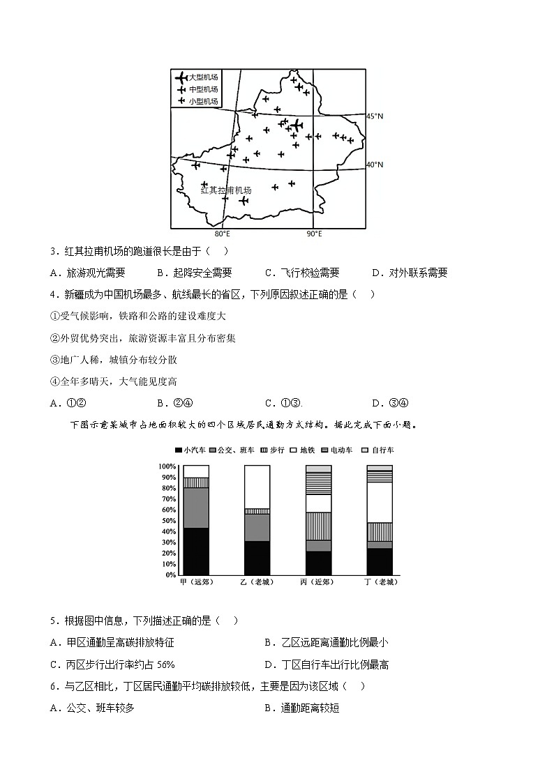 4.1 交通运输与区域发展(课件+同步练习)精编高一地理同步备课系列(鲁教版2019必修第二册)02