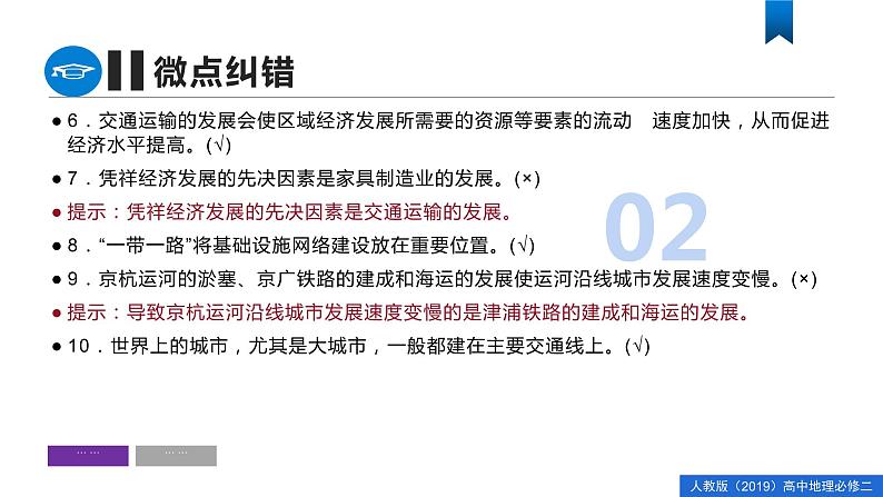 第四章 交通运输布局与区域发展(单元复习课件)精编高一地理同步备课系列(人教版2019必修第二册)07