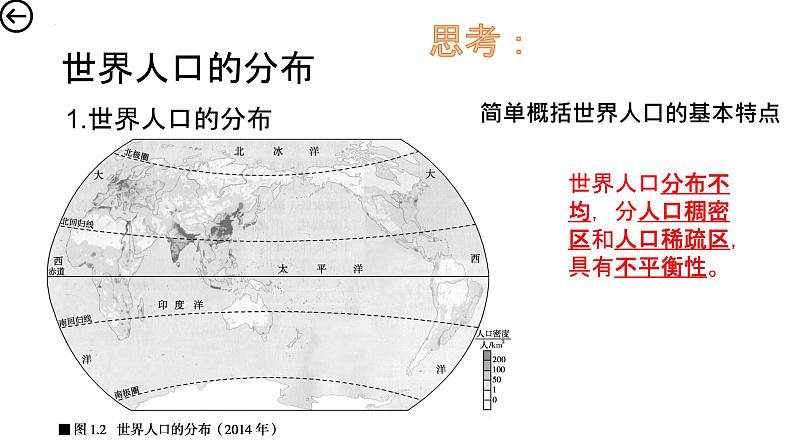 1.1人口分布 课件 2022-2023学年高一地理人教版(2019)必修第二册第4页