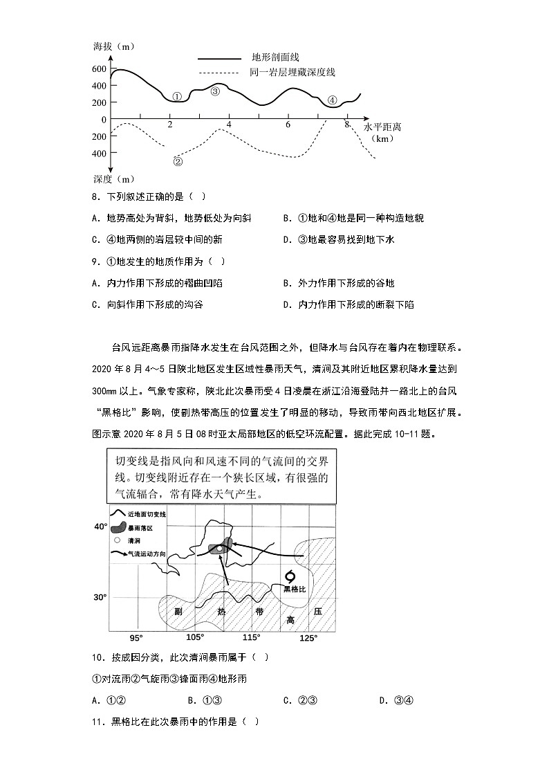 湖南省郴州市苏仙区多校2022-2023学年高二上学期期中联考地理试题03