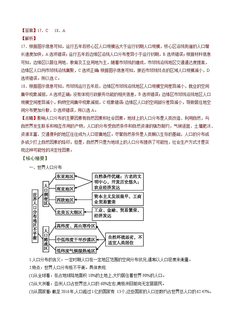 专题07 人口专题(讲义)——【高考二轮复习】2023年高考地理全面复习汇编(浙江专用)(解析版)第3页