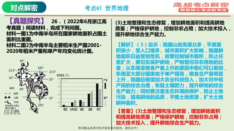 专题12+区域发展（课件）——【高考二轮复习】2023年高考地理全面复习汇编（浙江专用）08