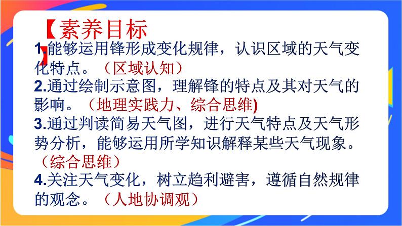 3.1常见天气系统课件第2页
