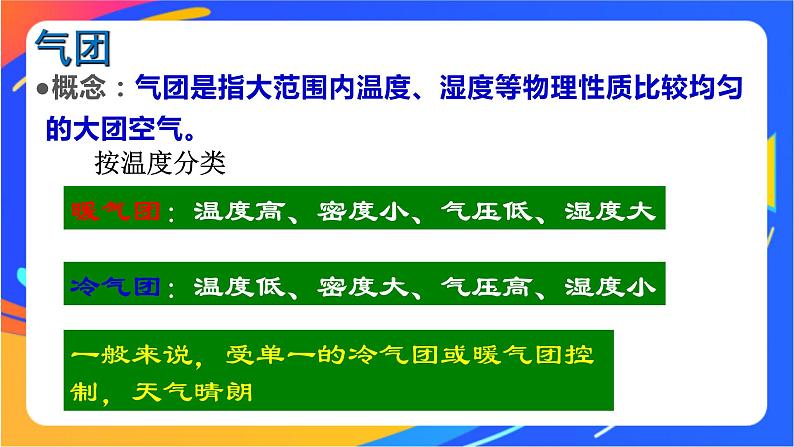 3.1常见天气系统课件第4页