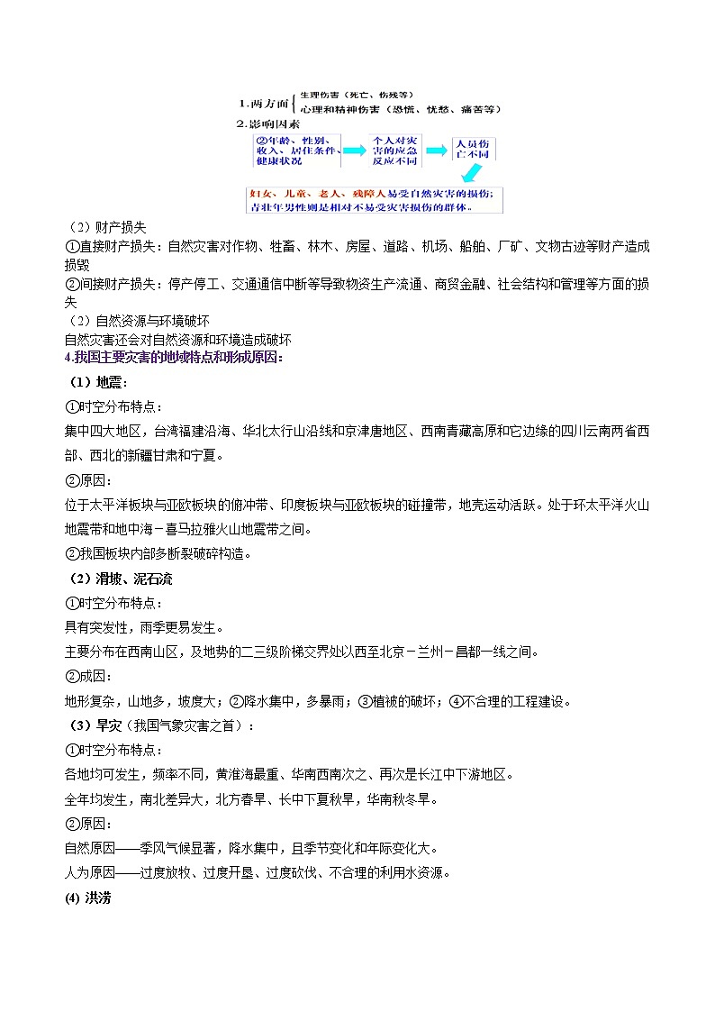 高考地理一轮复习讲与练专题10自然灾害(教师版)第2页