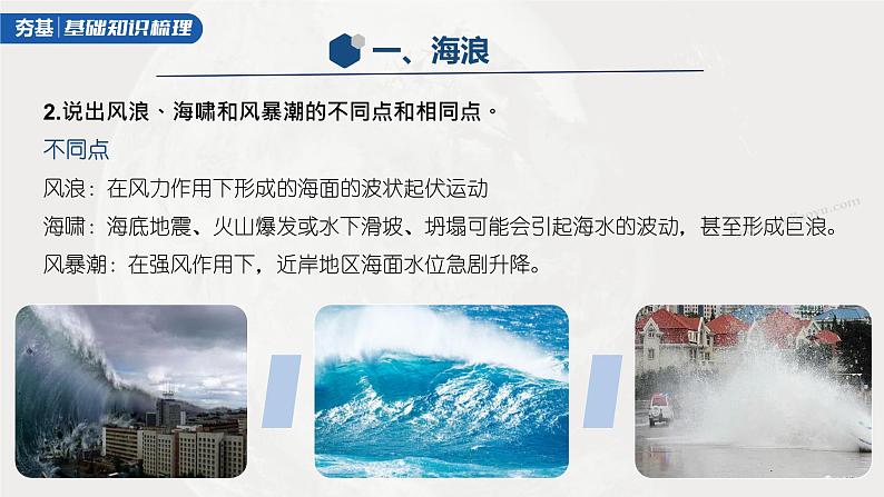 新人教版高考地理一轮复习课件 第1部分 第4章 课时25 海水的运动08