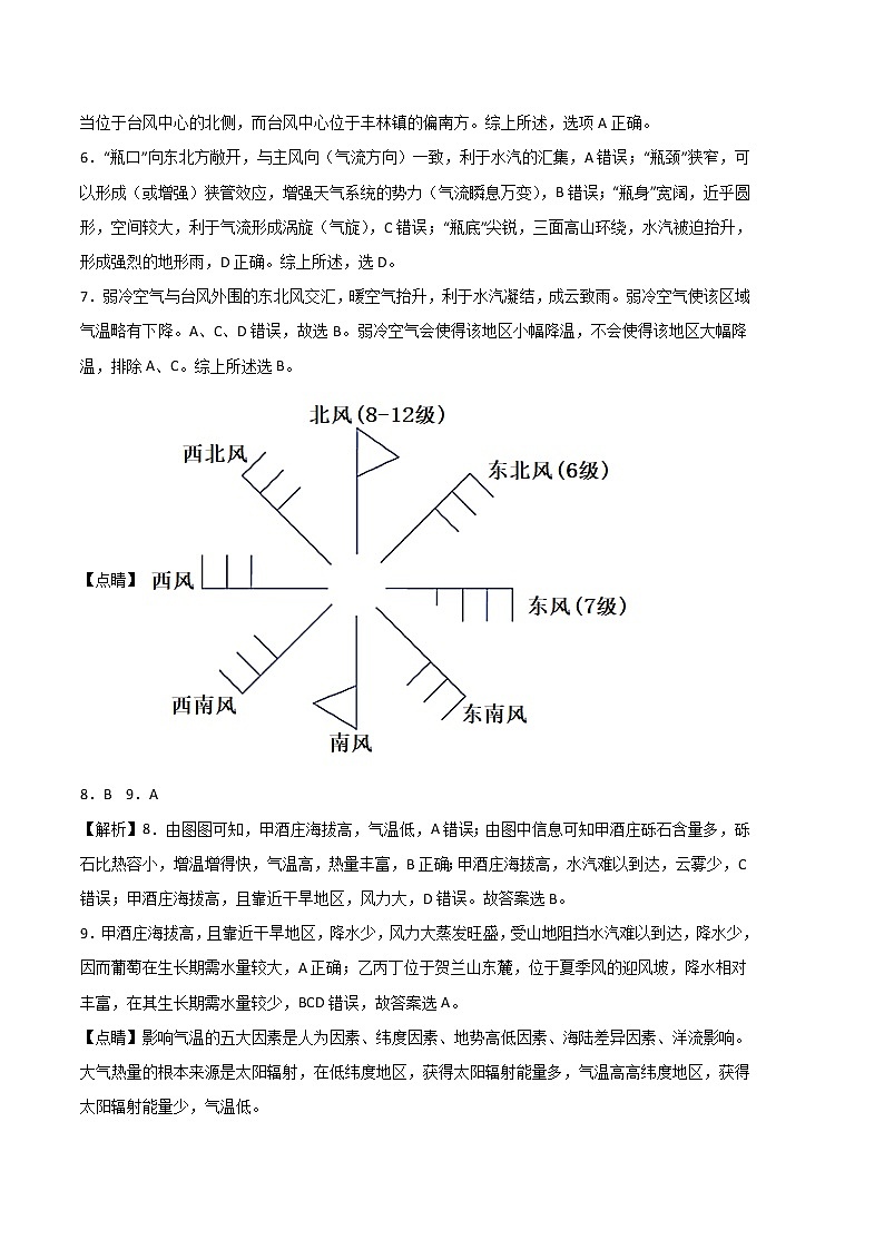 2023年高考第二次模拟考试卷:地理(山东B卷)(全解全析)第2页