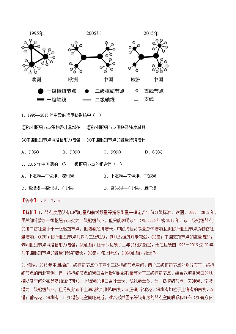 01 宁波港-【直击热点】2023年高考地理时事热点深入解读(解析版)第3页