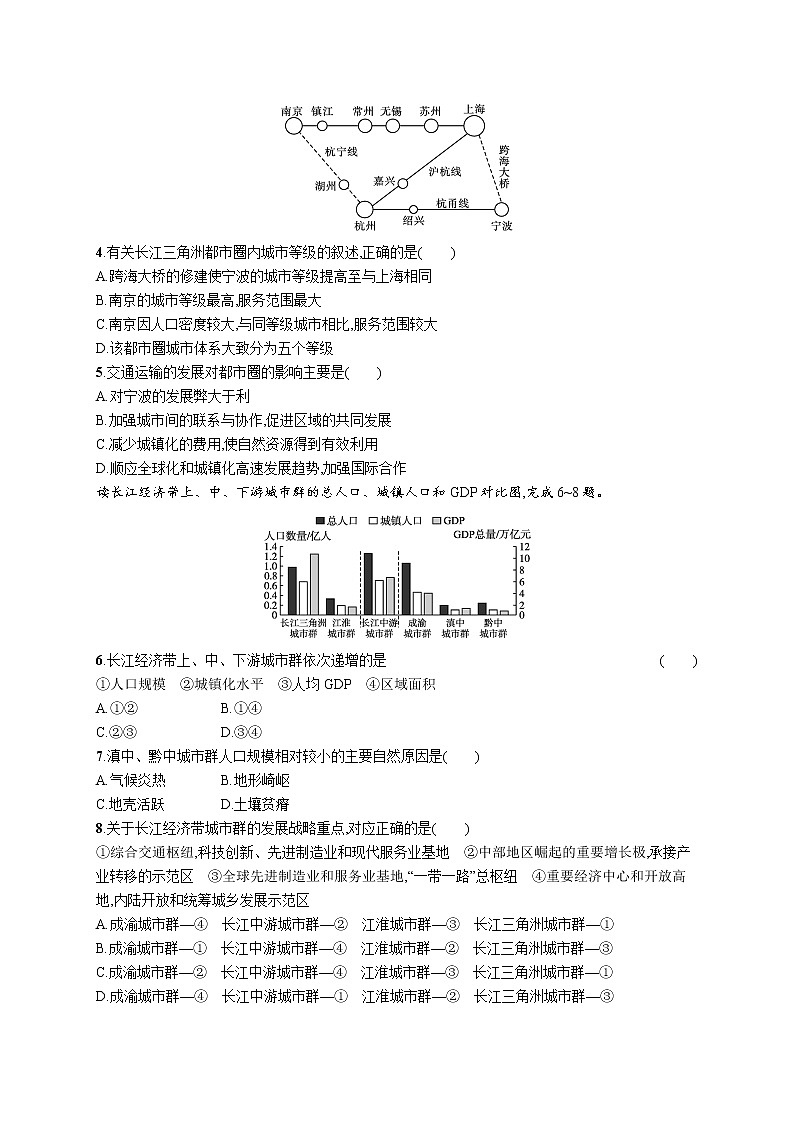 第二章 區(qū)域發(fā)展 第一節(jié) 上海大都市的輻射功能第2頁