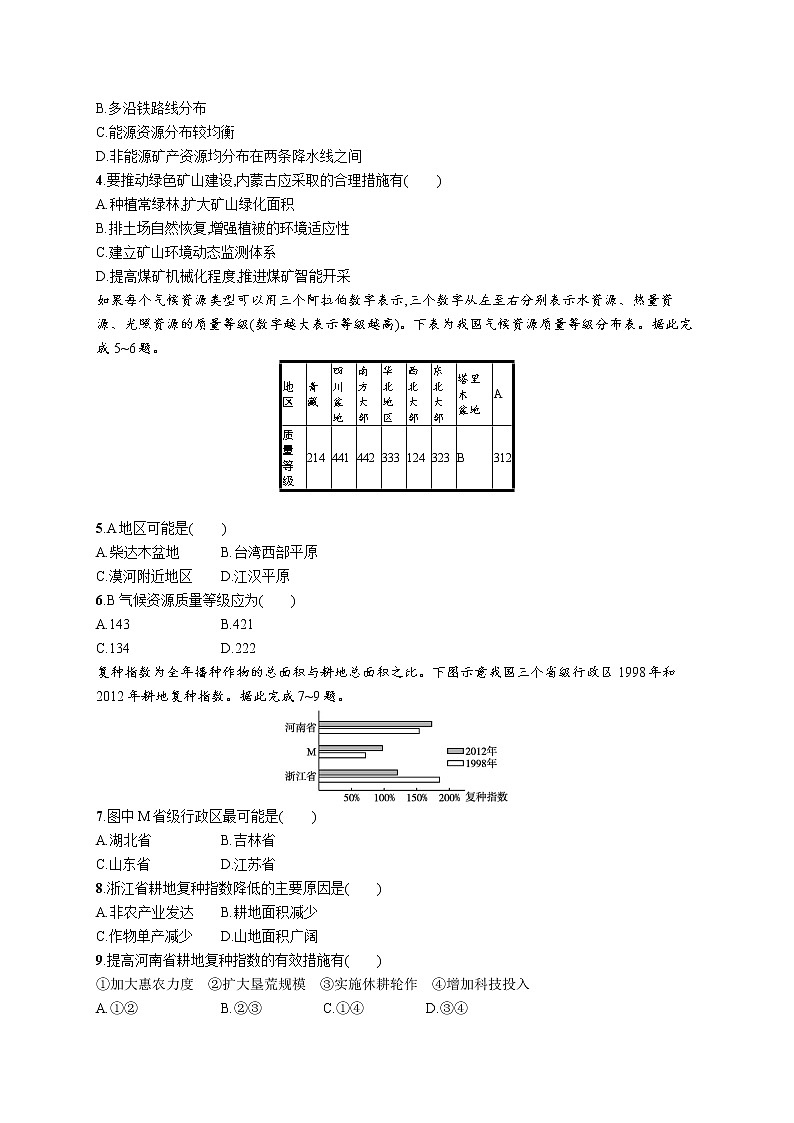 模块综合检测(二)02