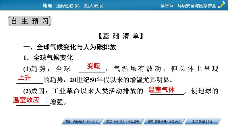 第3章 第4节全球气候变化与国家安全课件PPT第6页